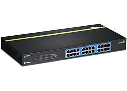 Trendnet TEG-S24G network switch Unmanaged Black