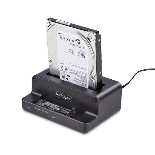 StarTech.com N2-M2-SSD-DUPLICATOR media duplicator HDD/SSD duplicator Black 1 copies