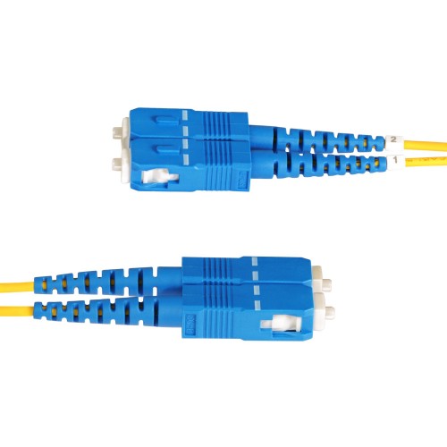 StarTech.com SMLCSC-OS2-15M InfiniBand/fibre optic cable 590.6" (15 m) LC SC Yellow