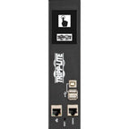 Tripp Lite PDU3EVN10G60B power distribution unit (PDU) 48 AC outlet(s) 0U Black