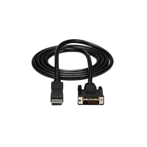 StarTech.com DP2DVIMM6 video cable adapter 70.9" (1.8 m) DisplayPort DVI-D Black