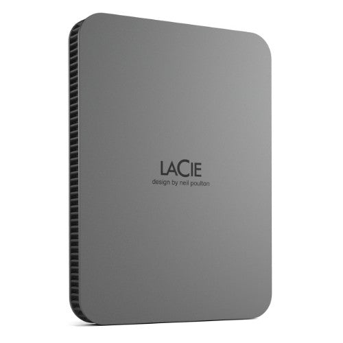 LaCie Mobile Drive Secure external hard drive 2 TB USB Type-C 3.2 Gen 1 (3.1 Gen 1) Gray