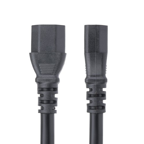 StarTech.com PXTC13C141415FNA power cable Black 179.9" (4.57 m) C14 coupler C13 coupler