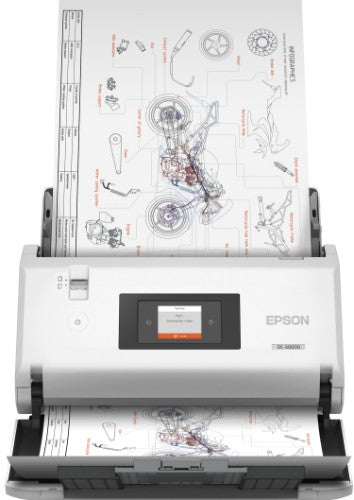 Epson DS-30000 Sheet-fed scanner 600 x 600 DPI A3 White