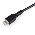 StarTech.com RUSBLTMM30CMB mobile phone cable Black 11.8" (0.3 m) USB A Lightning