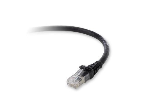Belkin Cat. 6a Patch Cable, RJ-45 Male, RJ-45 Male, 14ft, Black networking cable 167.7" (4.26 m)