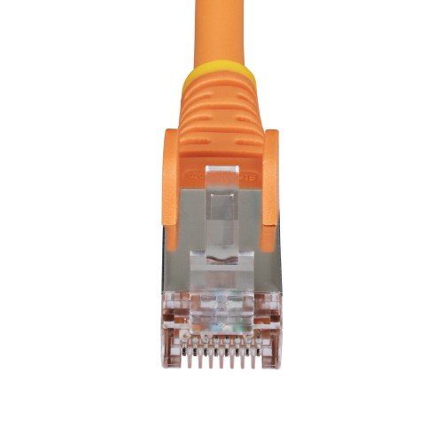 StarTech.com NLOR-50F-CAT6A-PATCH networking cable Orange 598.4" (15.2 m) S/FTP (S-STP)