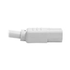 Tripp Lite P018-003-AWH power cable White 35.4" (0.9 m) C14 coupler C15 coupler
