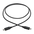 Tripp Lite U040-003-C-5A USB cable USB 2.0 36" (0.914 m) USB C Black