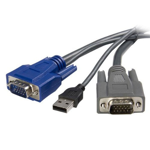 StarTech.com SVUSBVGA6 KVM cable Black 70.9" (1.8 m)