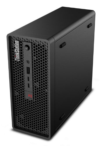Lenovo ThinkStation P3 Ultra Intel® Core™ i7 i7-13700 16 GB DDR5-SDRAM 512 GB SSD NVIDIA Quadro T1000 Windows 11 Pro Mini Tower Workstation Black