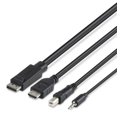 Belkin F1DN2CC-HHPP10t KVM cable Black 118.1" (3 m)