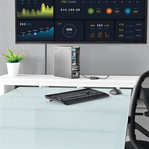 StarTech.com DP2HDMI2 video cable adapter 8.27" (0.21 m) DisplayPort HDMI Black