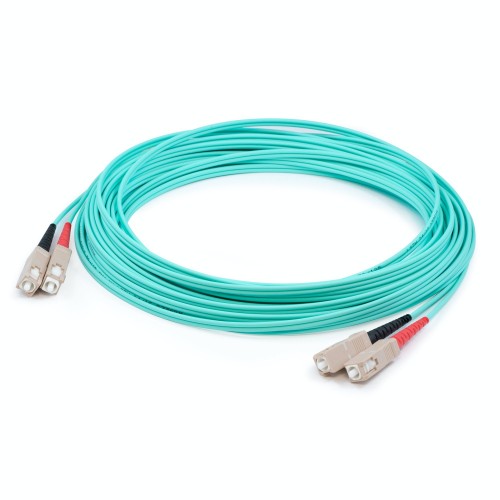 AddOn Networks ADD-SC-SC-95M5OM4LZ InfiniBand/fibre optic cable 3740.2" (95 m) 2x SC Aqua color