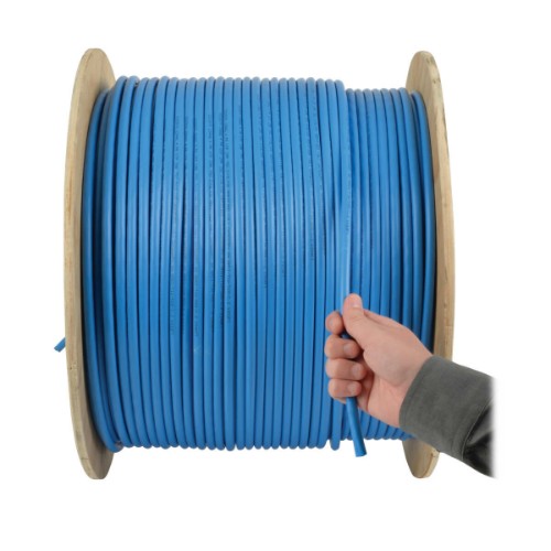 Tripp Lite N024-01K-BL networking cable Blue 12000" (304.8 m) Cat5e U/UTP (UTP)