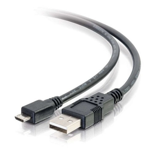 C2G CG27366 USB cable USB 2.0 118.1" (3 m) USB A Micro-USB B Black
