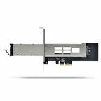 StarTech.com TR-M2-REMOVABLE-PCIE drive bay panel Storage drive tray Black, Silver