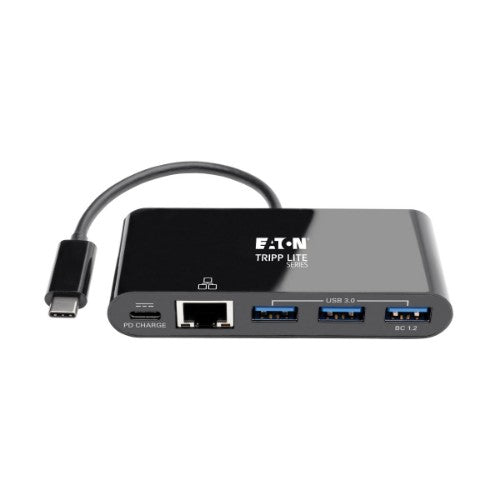Tripp Lite U460-003-3AGB-C interface hub USB 3.2 Gen 2 (3.1 Gen 2) Type-C 5000 Mbit/s Black