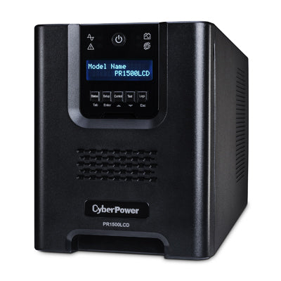 CyberPower PR1500LCDN uninterruptible power supply (UPS) Line-Interactive 1.5 kVA 1050 W 8 AC outlet(s)