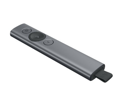 Logitech 910-005216 wireless presenter Bluetooth/RF Gray