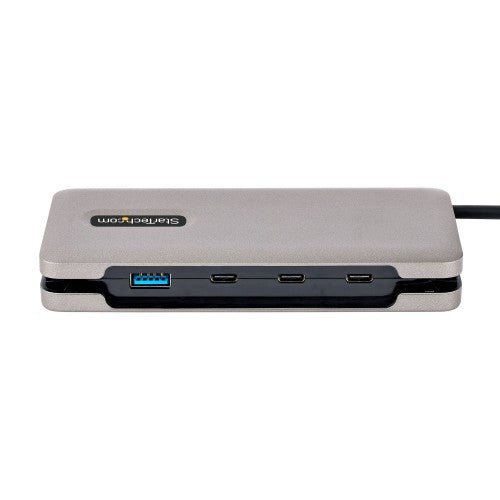 StarTech.com HB31CM1A3CB laptop dock/port replicator Wired USB 3.2 Gen 2 (3.1 Gen 2) Type-C Gray