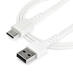 StarTech.com RUSB2AC2MW USB cable USB 2.0 78.7" (2 m) USB A USB C White