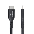 StarTech.com USB2AC10FBKE USB cable USB 2.0 122" (3.1 m) USB A USB C Black