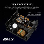 Corsair RM1000x power supply unit 1000 W 24-pin ATX ATX Black