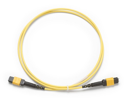 Fluke TRC-SM-MPOAPC-UP-A InfiniBand/fibre optic cable 39.4" (1 m) MPO Yellow