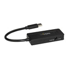 StarTech.com ST4300MINI interface hub USB 3.2 Gen 1 (3.1 Gen 1) Type-A 5000 Mbit/s Black