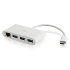 C2G 29746 laptop dock/port replicator USB 3.2 Gen 1 (3.1 Gen 1) Type-C White