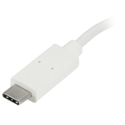 StarTech.com HB30C3A1CFBW interface hub USB 3.2 Gen 1 (3.1 Gen 1) Type-C 5000 Mbit/s White