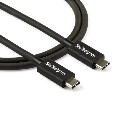 StarTech.com TBLT34MM80CM Thunderbolt cable 31.5" (0.8 m) 40 Gbit/s Black