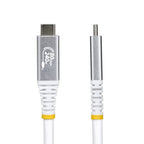 StarTech.com CC150CM80GUSB4CABLEW USB cable USB4 Gen 4x2 59.1" (1.5 m) USB C White