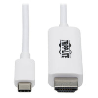 Tripp Lite U444-006-HWE video cable adapter 72" (1.83 m) USB Type-C HDMI Type A (Standard) White