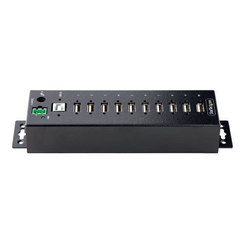 StarTech.com USB210AIND-USB-A-HUB interface hub USB 2.0 Type-B 480 Mbit/s Black