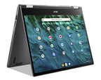 Acer Chromebook CP713-3W-76BL Intel® Core™ i7 i7-1165G7 13.5" Touchscreen Wide Quad HD 16 GB LPDDR4x-SDRAM 256 GB SSD Wi-Fi 6 (802.11ax) ChromeOS Gray