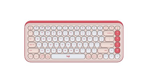 Logitech 920-013049 keyboard Universal Bluetooth QWERTY English Rose