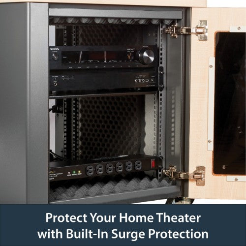 StarTech.com RKPW161915 power distribution unit (PDU) 16 AC outlet(s) 1U Black