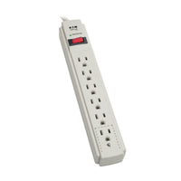 Tripp Lite TLP615 surge protector White 6 AC outlet(s) 120 V 179.9" (4.57 m)