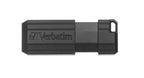 Verbatim PinStripe 128GB USB flash drive USB Type-A 2.0 Black