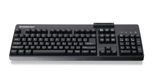 iogear GKBSR202TAA keyboard Office USB QWERTY Black