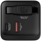 Verbatim GaN Charger 65W Universal Black AC Fast charging Indoor