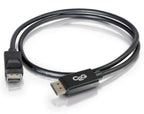 C2G 6ft. DisplayPort m/m 71.7" (1.82 m) Black