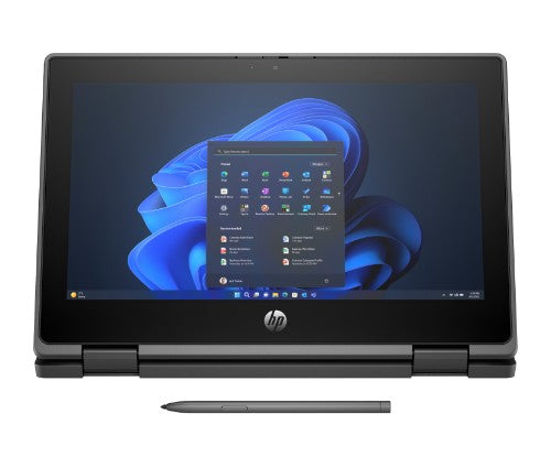 HP Fortis Flip G1i Intel® N N250 Hybrid (2-in-1) 11.6" Touchscreen HD 8 GB LPDDR5-SDRAM 256 GB SSD Wi-Fi 6E (802.11ax) Windows 11 Pro Black