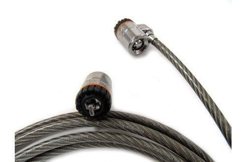 Kensington K64025F cable lock Carbon, Stainless steel 86.6" (2.2 m)