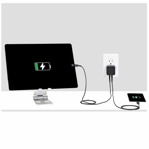 StarTech.com USB2PACUBK mobile device charger Universal Black AC Indoor