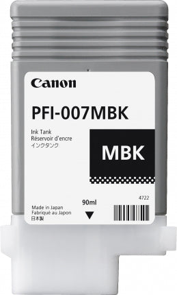 Canon PFI-007MBK ink cartridge Original Standard Yield Black