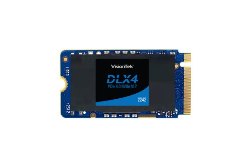 VisionTek DLX4 2242 512 GB M.2 PCI Express 4.0 NVMe 3D NAND