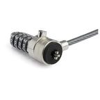 StarTech.com BRNCHLOCK cable lock Black, Silver